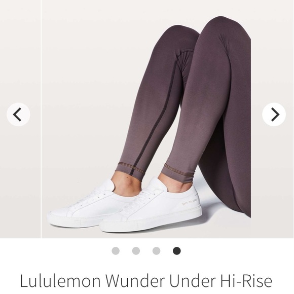Lululemon Boysenberry Ombré Wunder Under - Picture 4 of 4
